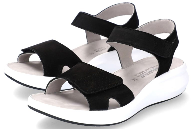 Mephisto TANY dames sandaal - zwart nubuck